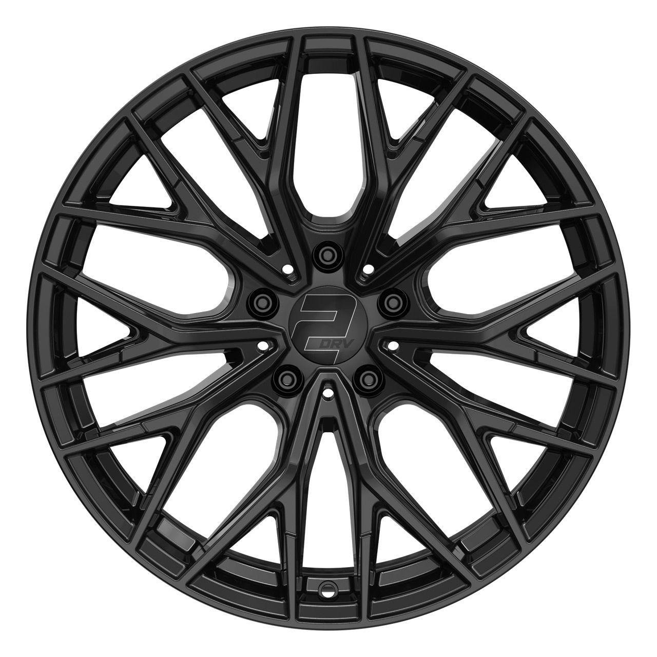 WHEELWORLD-2DRV WH37 black glossy painted 8.5Jx19 5x114.3 ET46