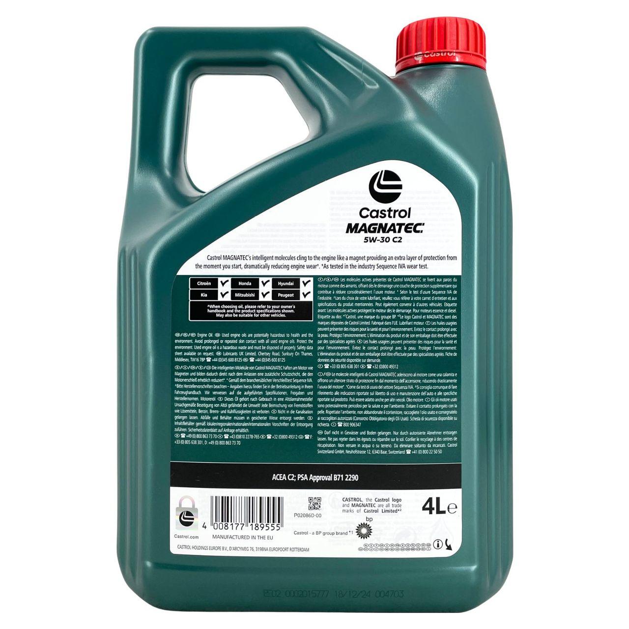 Castrol Magnatec 5W-30 C2 4 Liter