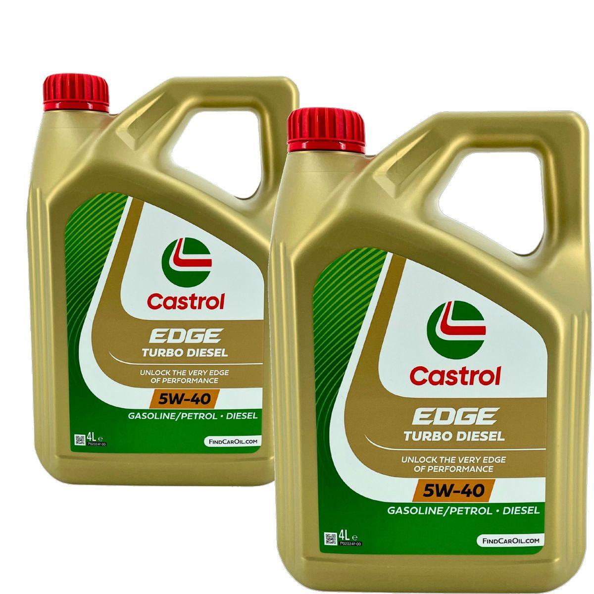 Castrol Edge TD 5W-40 2x4 Liter