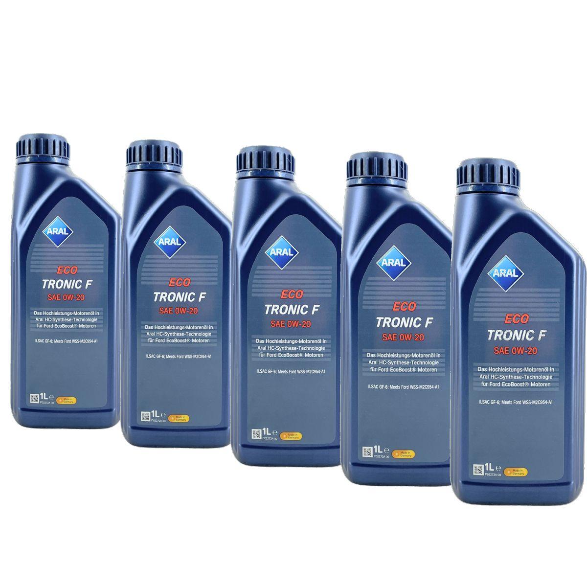 Aral EcoTronic F 0W-20 5x1 Liter