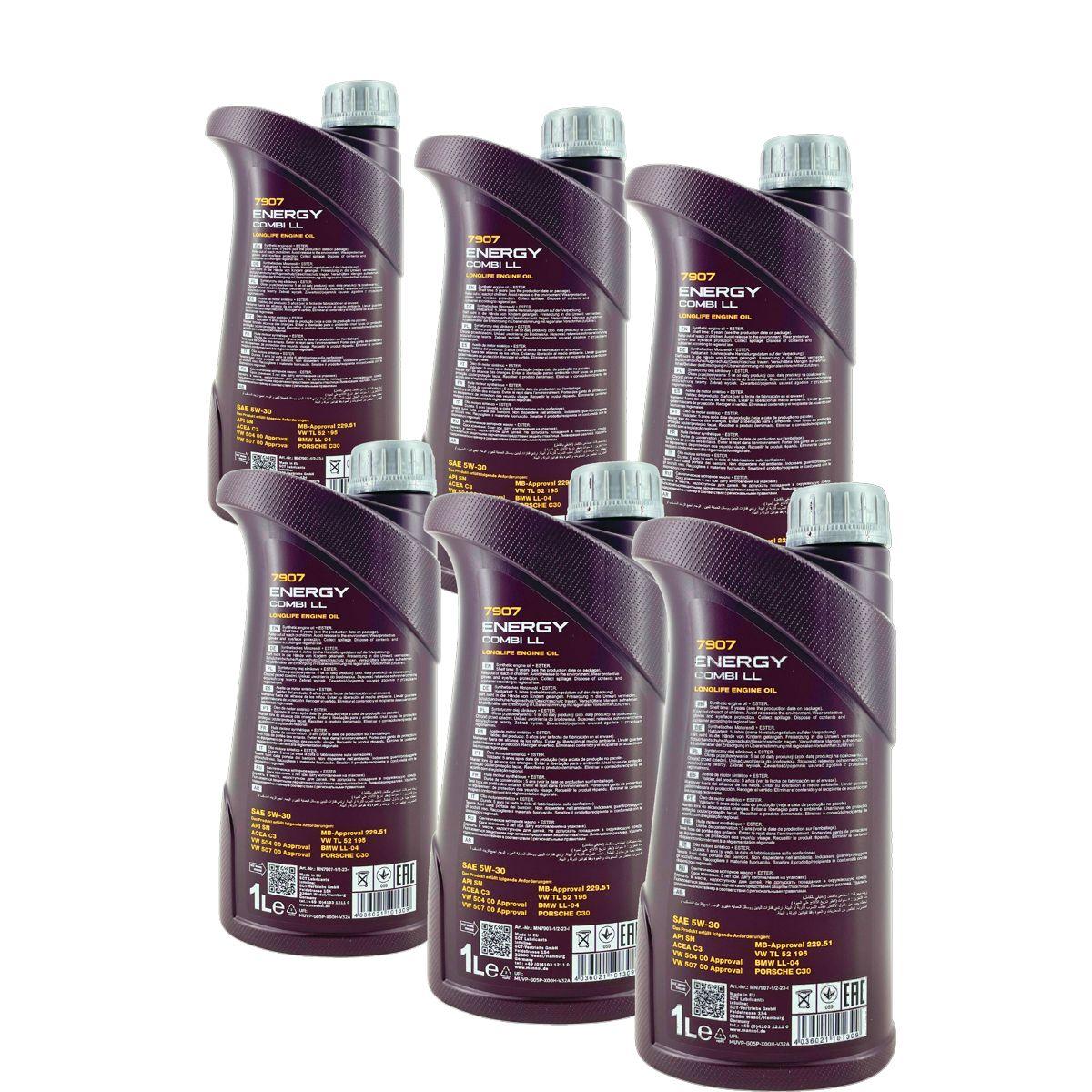 Mannol Energy Combi LL 5W-30 6x1 Liter