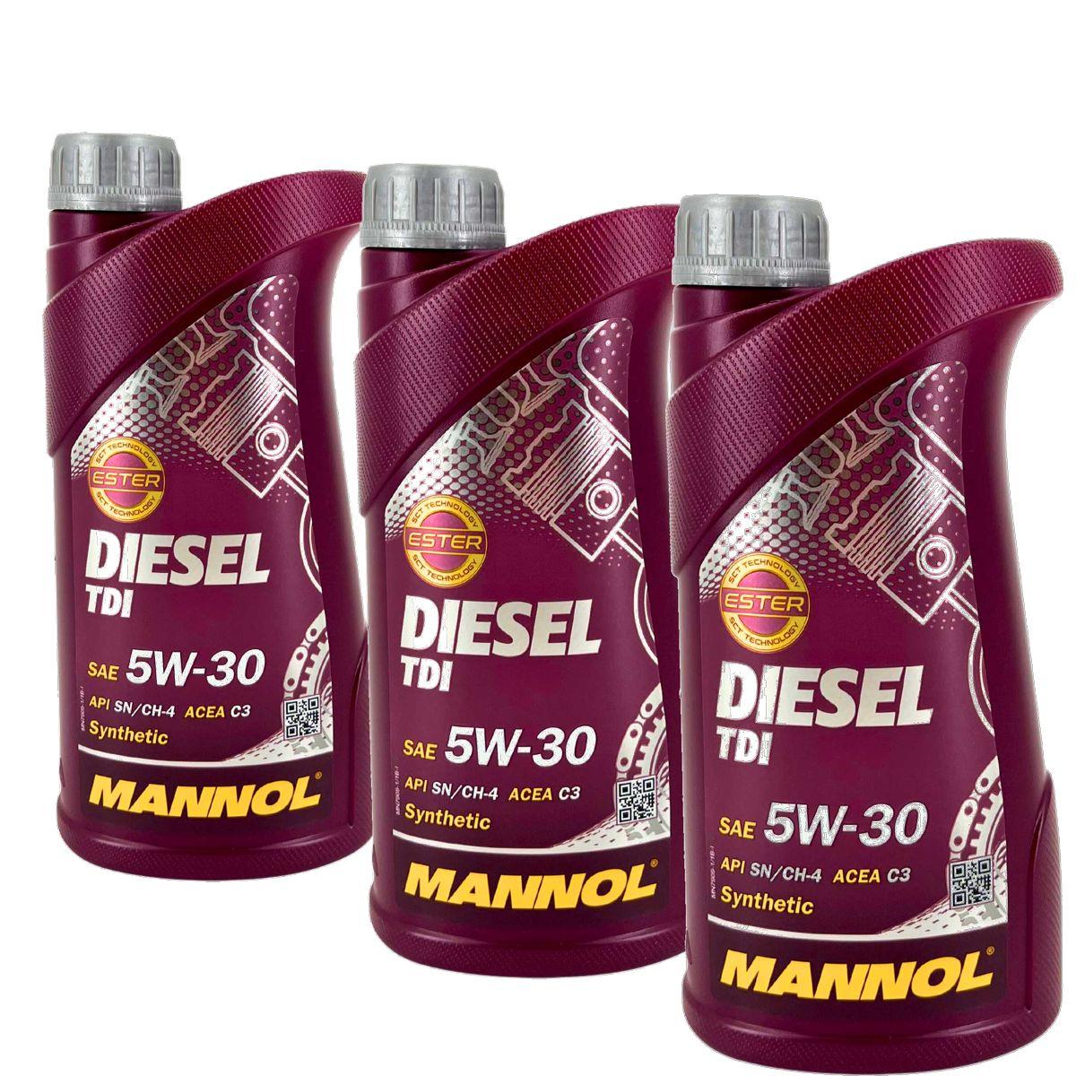 Mannol Diesel TDI 5W-30 3x1 Liter