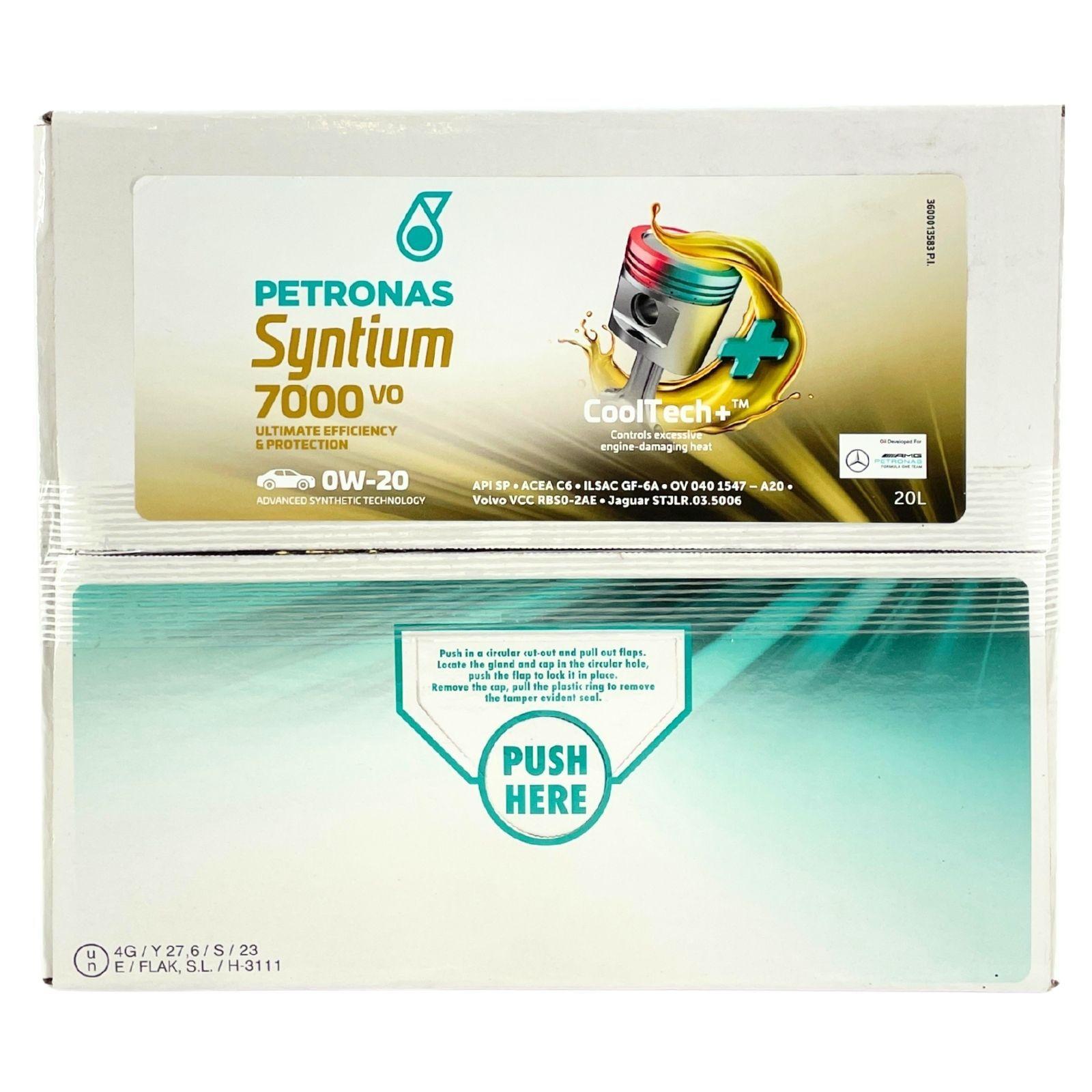 Petronas Syntium 7000 VO 0W-20 20 Liter