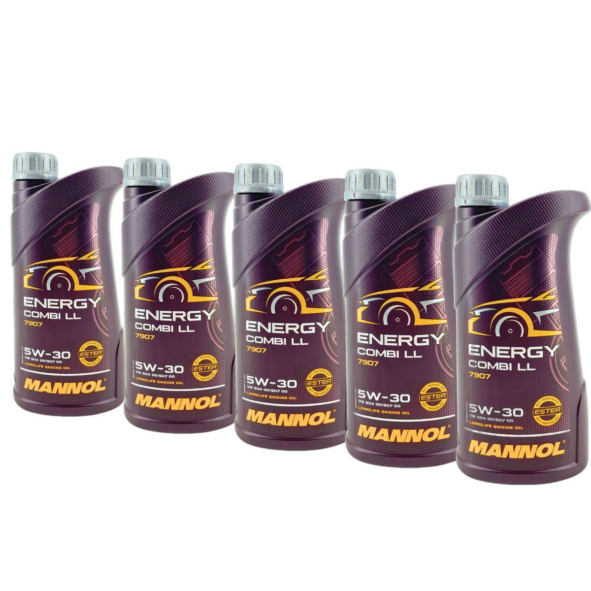 Mannol Energy Combi LL 5W-30 5x1 Liter