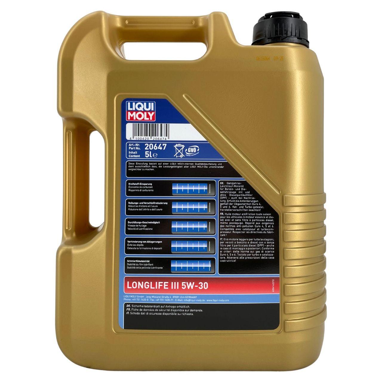 Liqui Moly Longlife III 5W-30 5 Liter