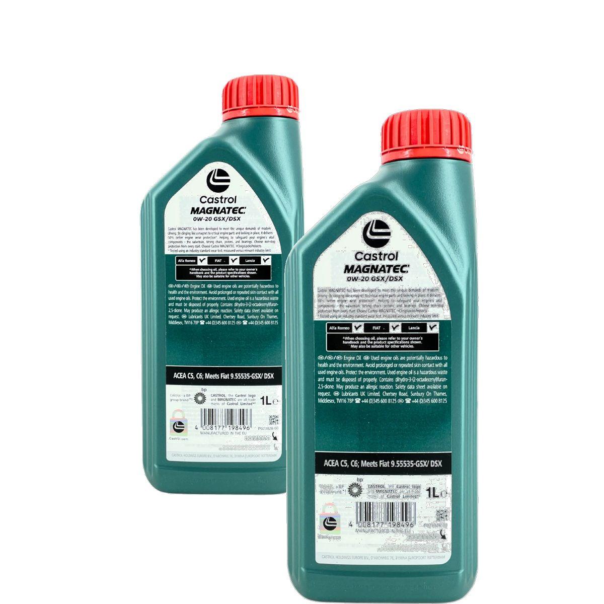Castrol Magnatec 0W-20 GSX/DSX 2x1 Liter