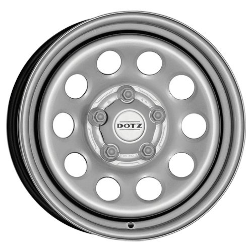 DOTZ OMOP9S30 schwarz/silber 7.0Jx 5x120 ET30