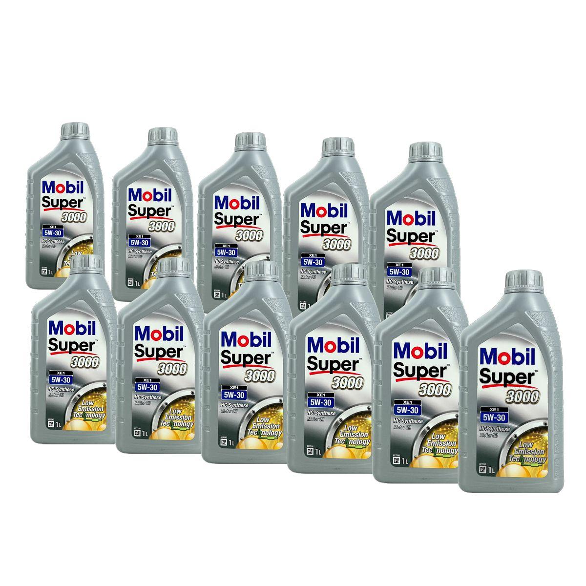 Mobil Super 3000 XE1 5W-30 11x1 Liter