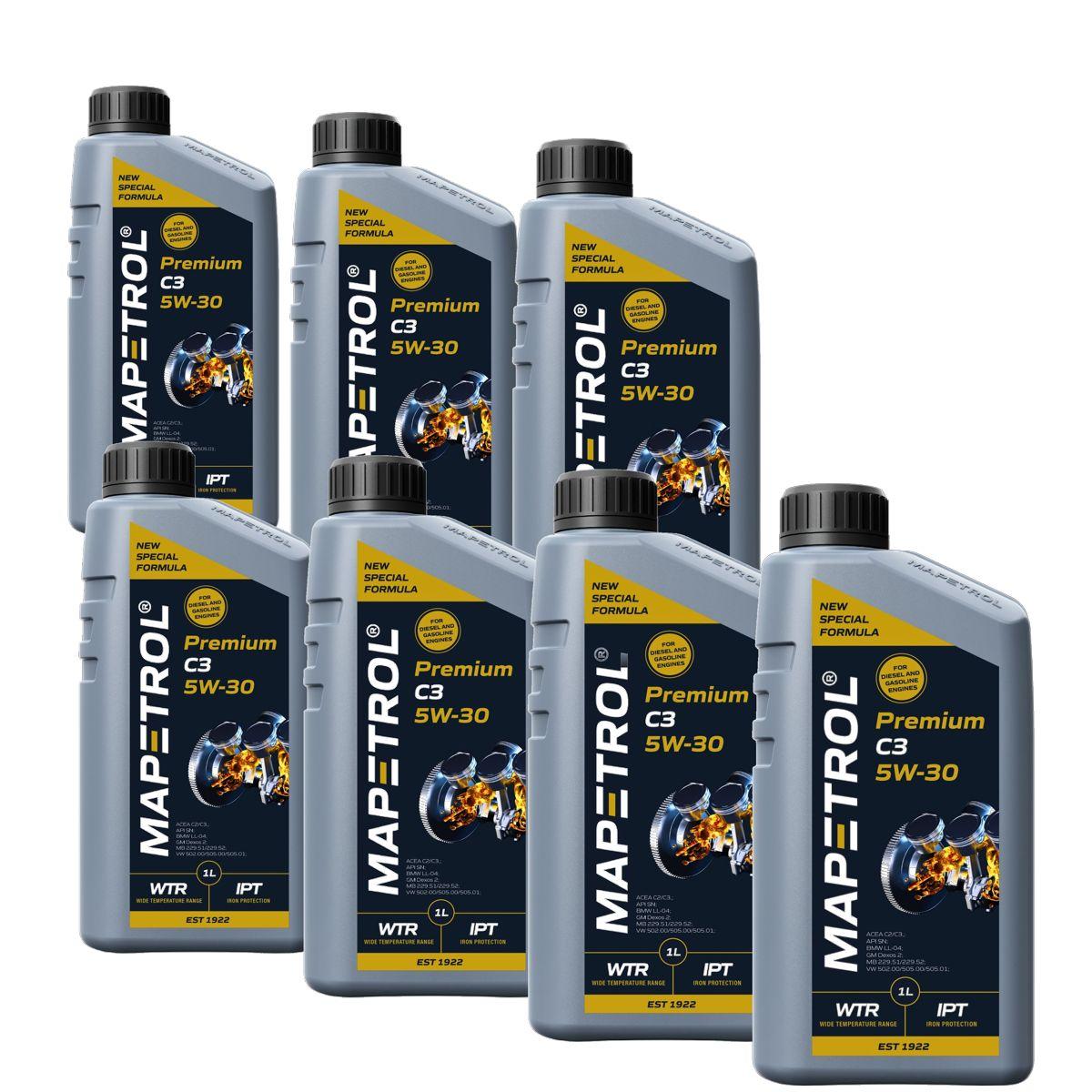 Mapetrol Premium C3 5W-30 7x1 Liter