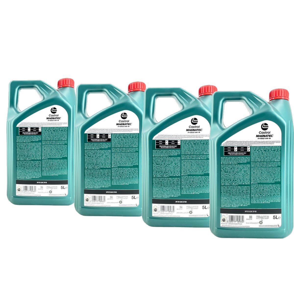 Castrol Magnatec Hybrid 0W-16 4x5 Liter