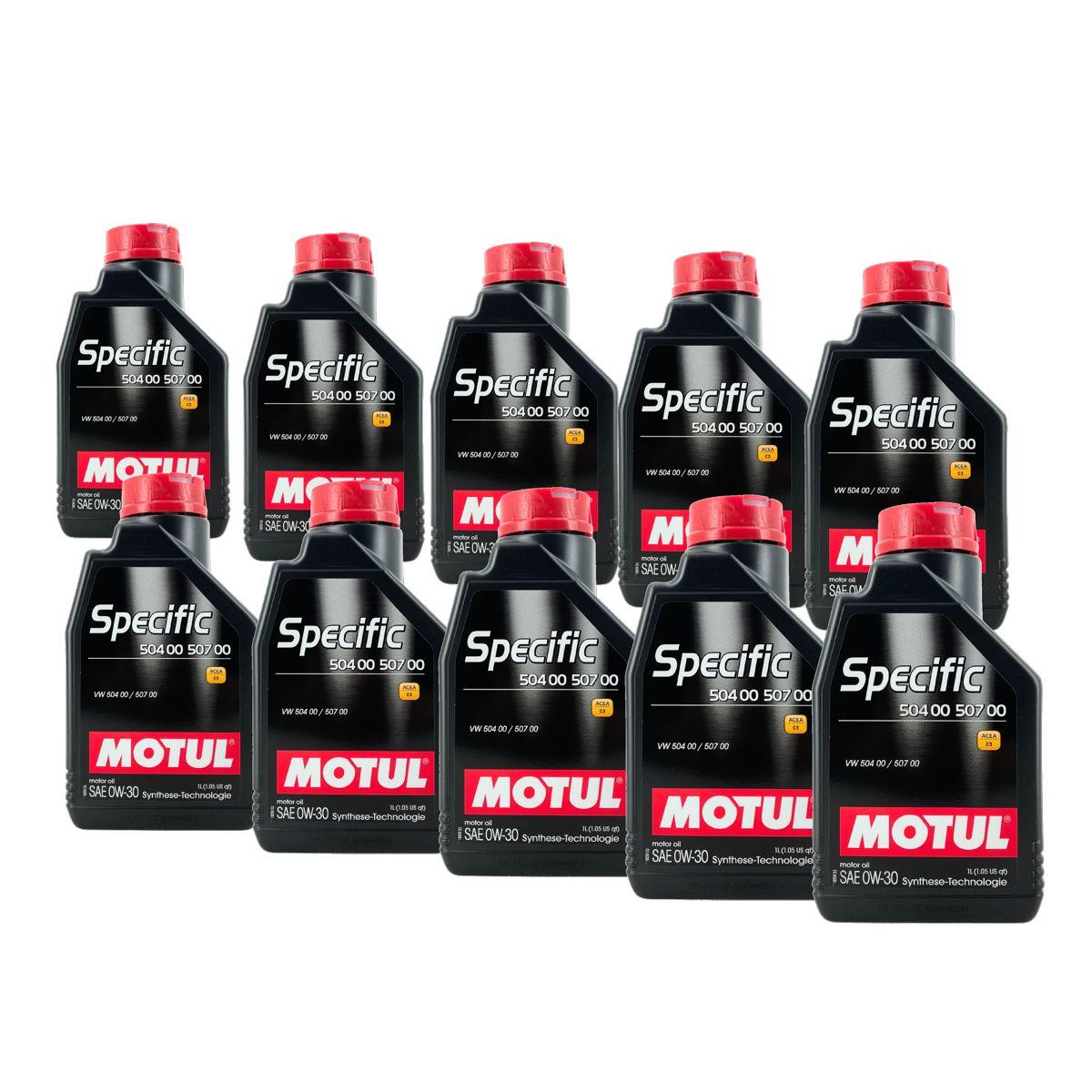 Motul Specific 504 00 - 507 00 0W-30 10x1 Liter