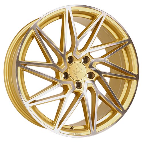 KESKIN WHEELS KT20 FUTURE gold front polish 8.5Jx19 5x112 ET45