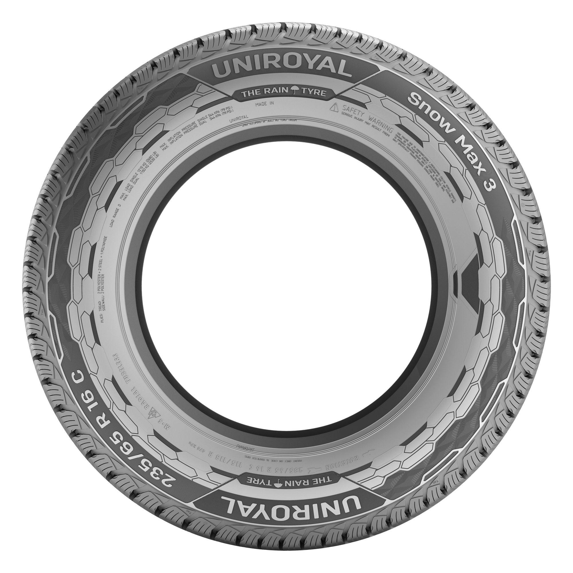 UNIROYAL SNOW MAX 3 195/70R15C 104/102R