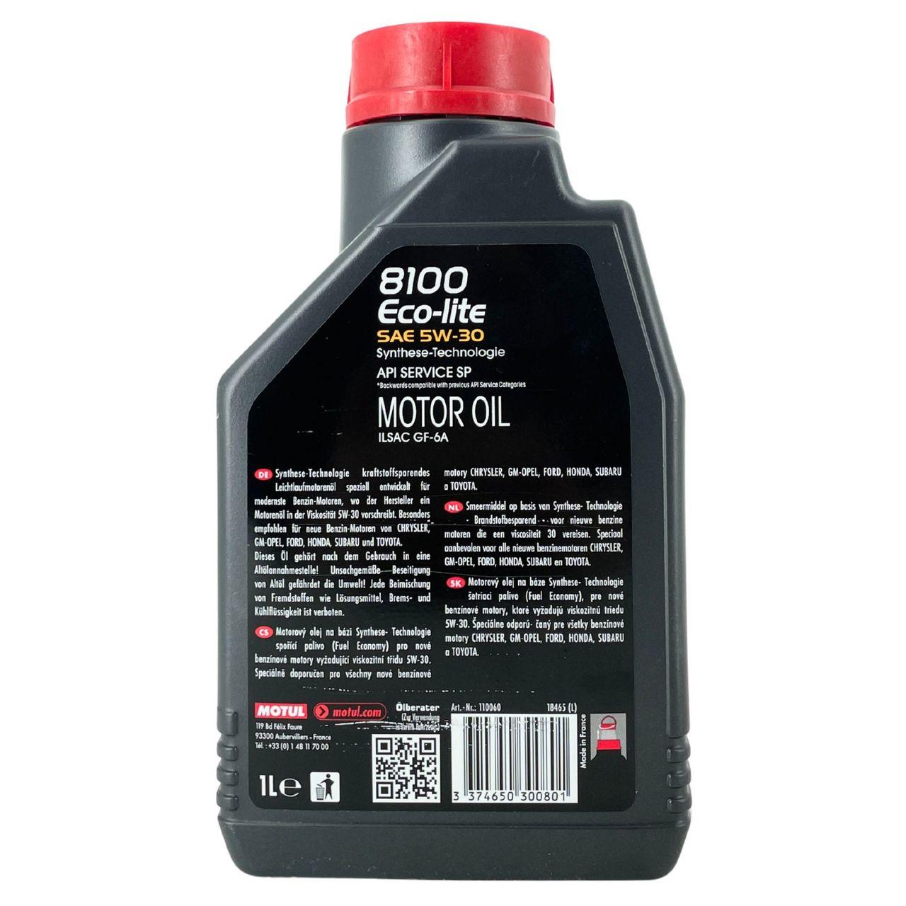 Motul 8100 Eco-lite 5W-30 1 Liter