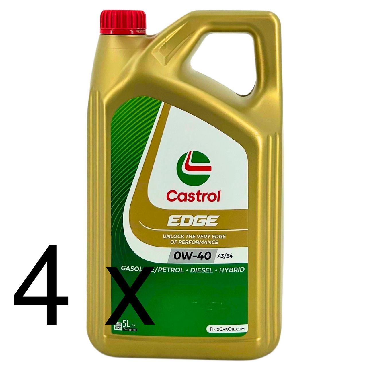 Castrol Edge 0W-40 A3/B4 4x5 Liter