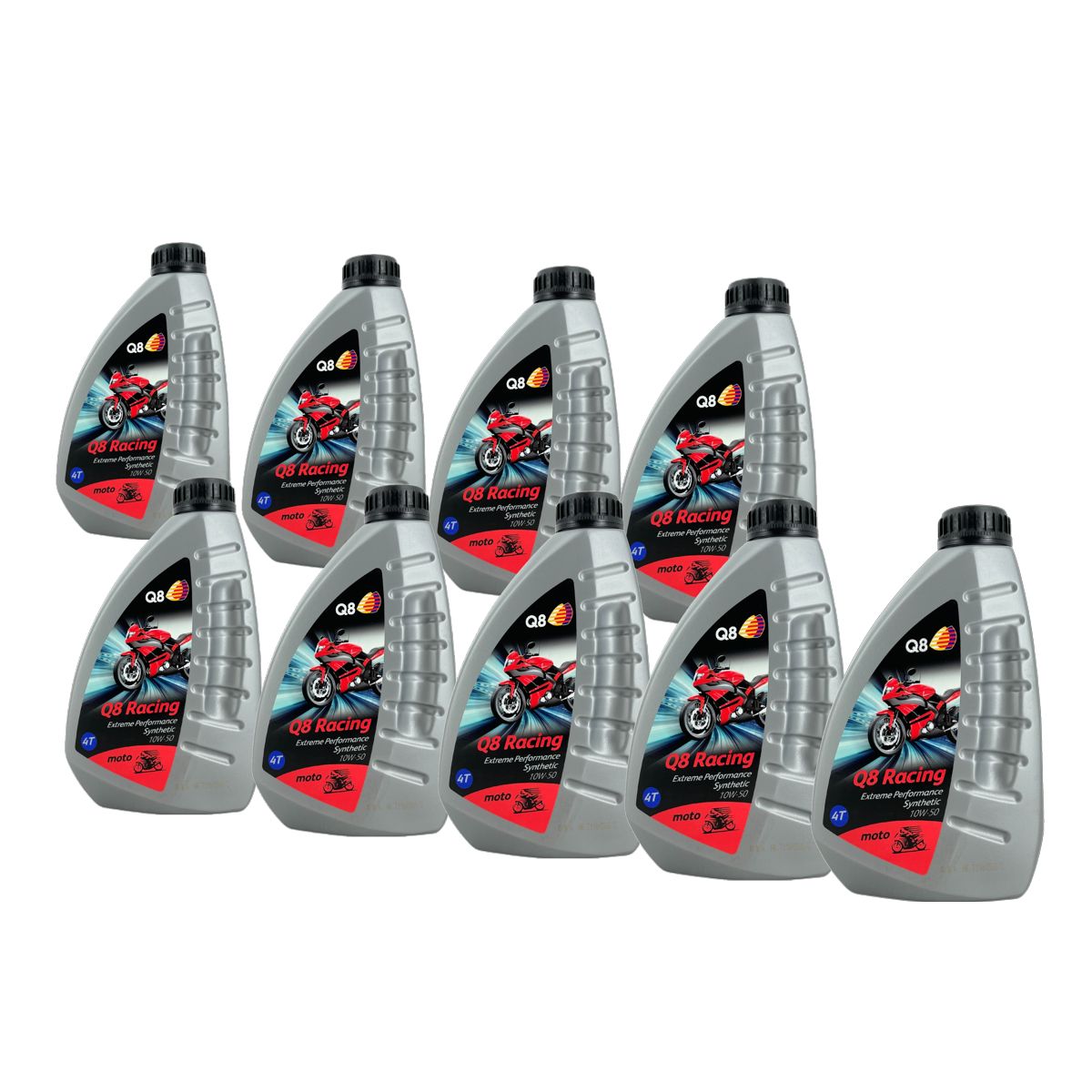 Q8 Racing 4T 10W-50 9x1 Liter