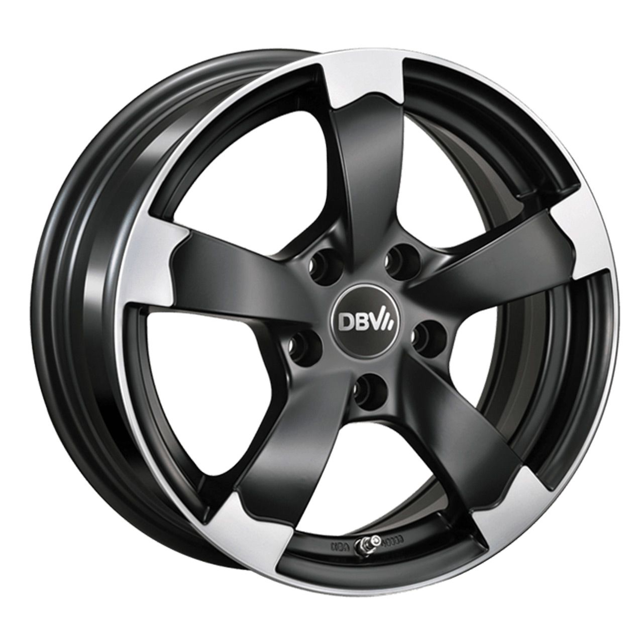 DBV TORINO II schwarzmatt poliert 8.5Jx19 5x112 ET30