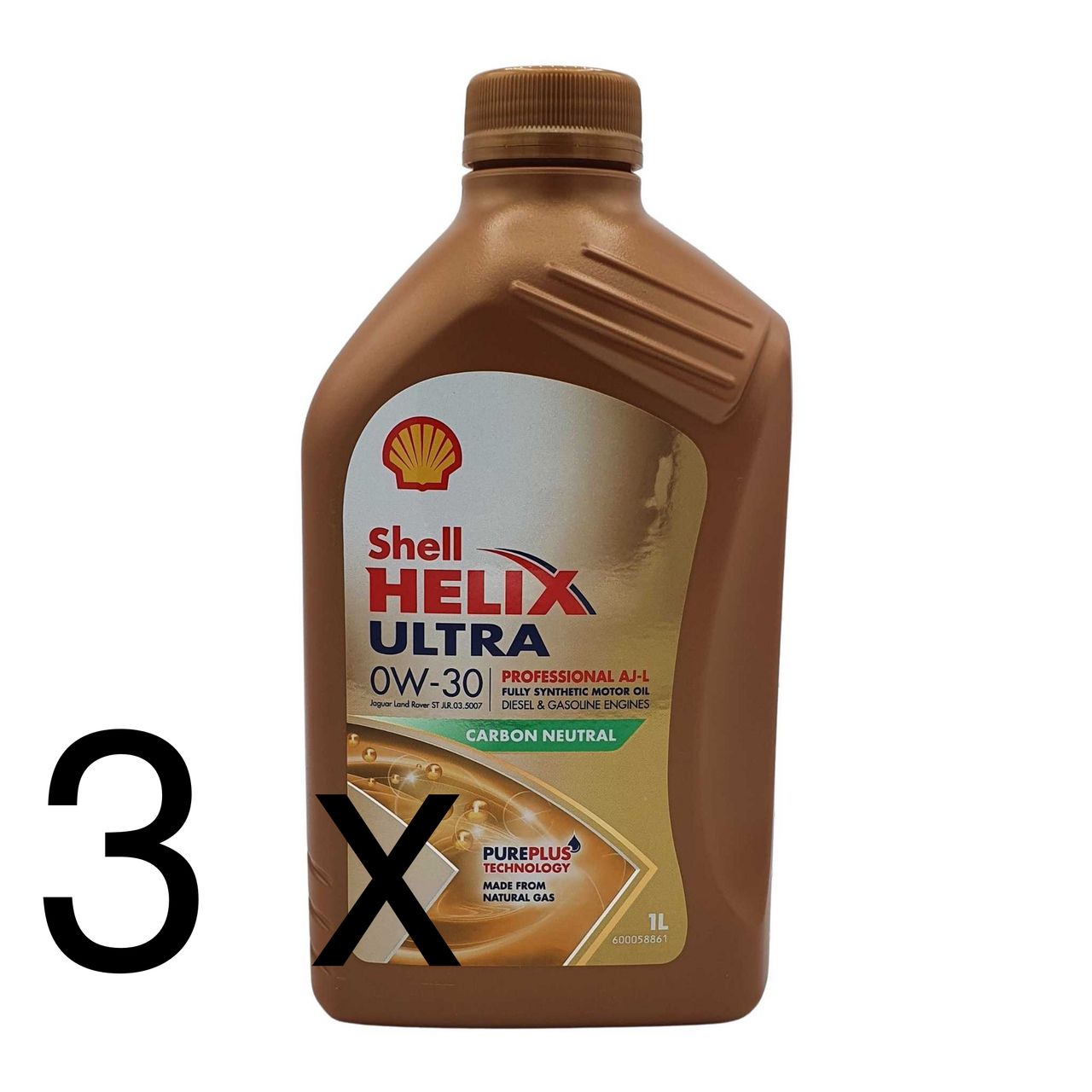 Shell Helix Ultra Professional AJ-L 0W-30 3x1 Liter Shell Helix Ultra Professional AJ-L 0W-30 3x1 Liter