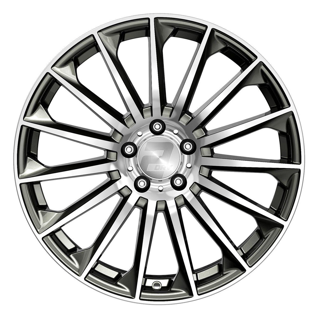 WHEELWORLD-2DRV WH39 dark gunmetal full machined 8.5Jx19 5x112 ET45