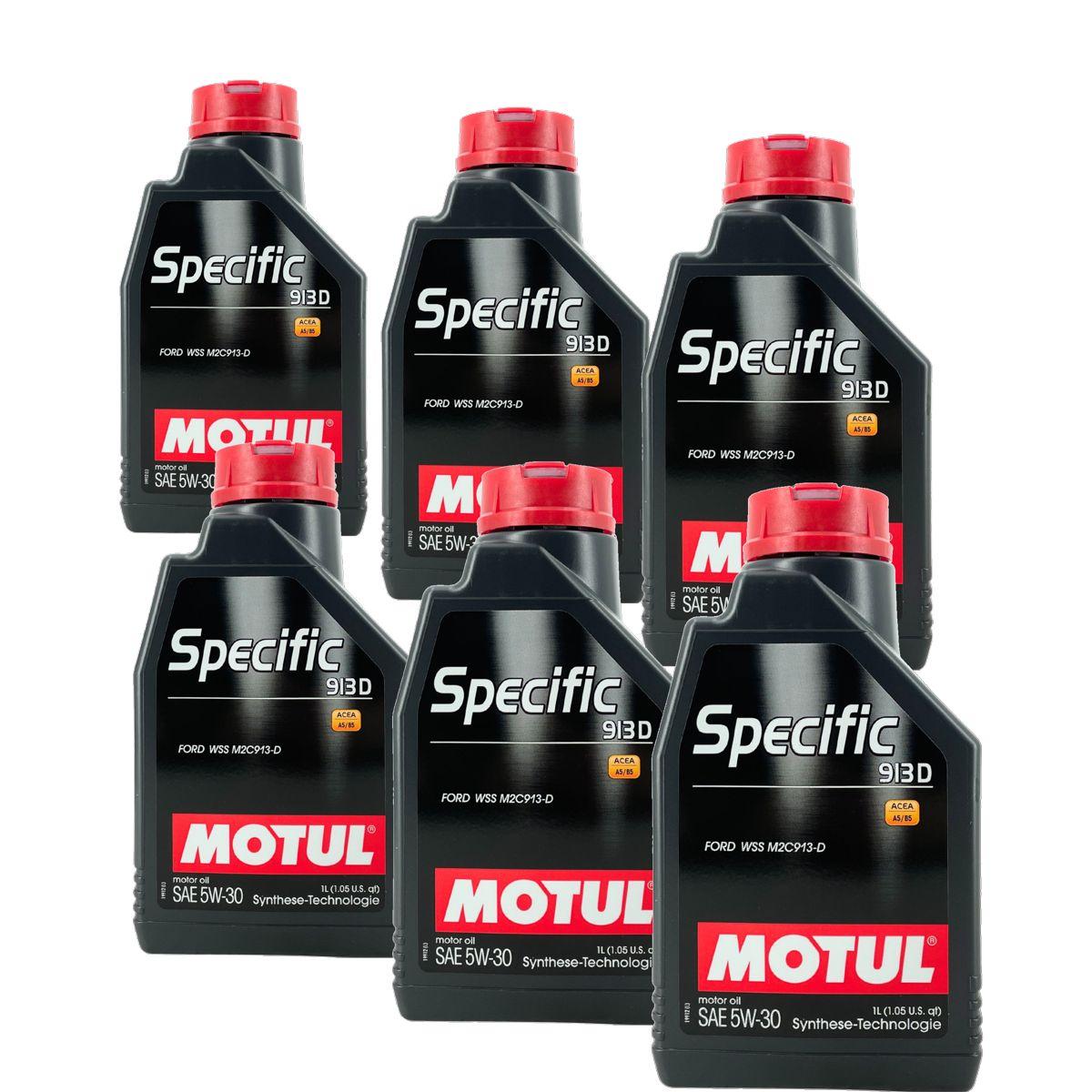 Motul Specific Ford WSS-M2C913-D 5W-30 6x1 Liter