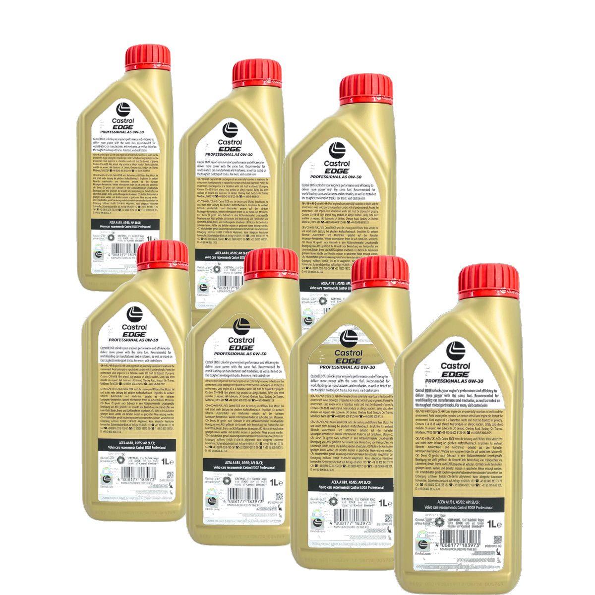 Castrol Edge Professional A5 0W-30 7x1 Liter