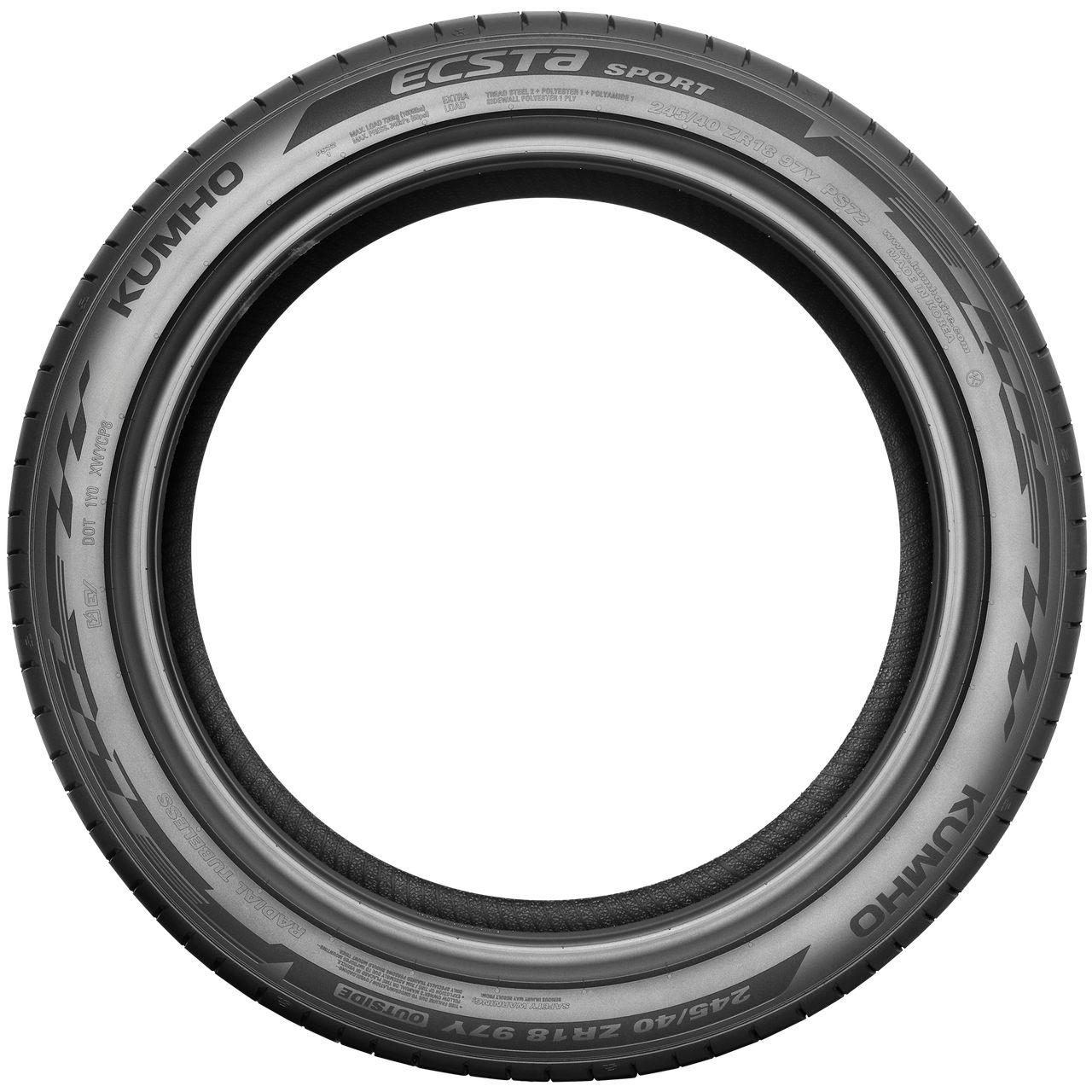 KUMHO ECSTA SPORT PS72 205/45R17 88Y XL MFS BSW