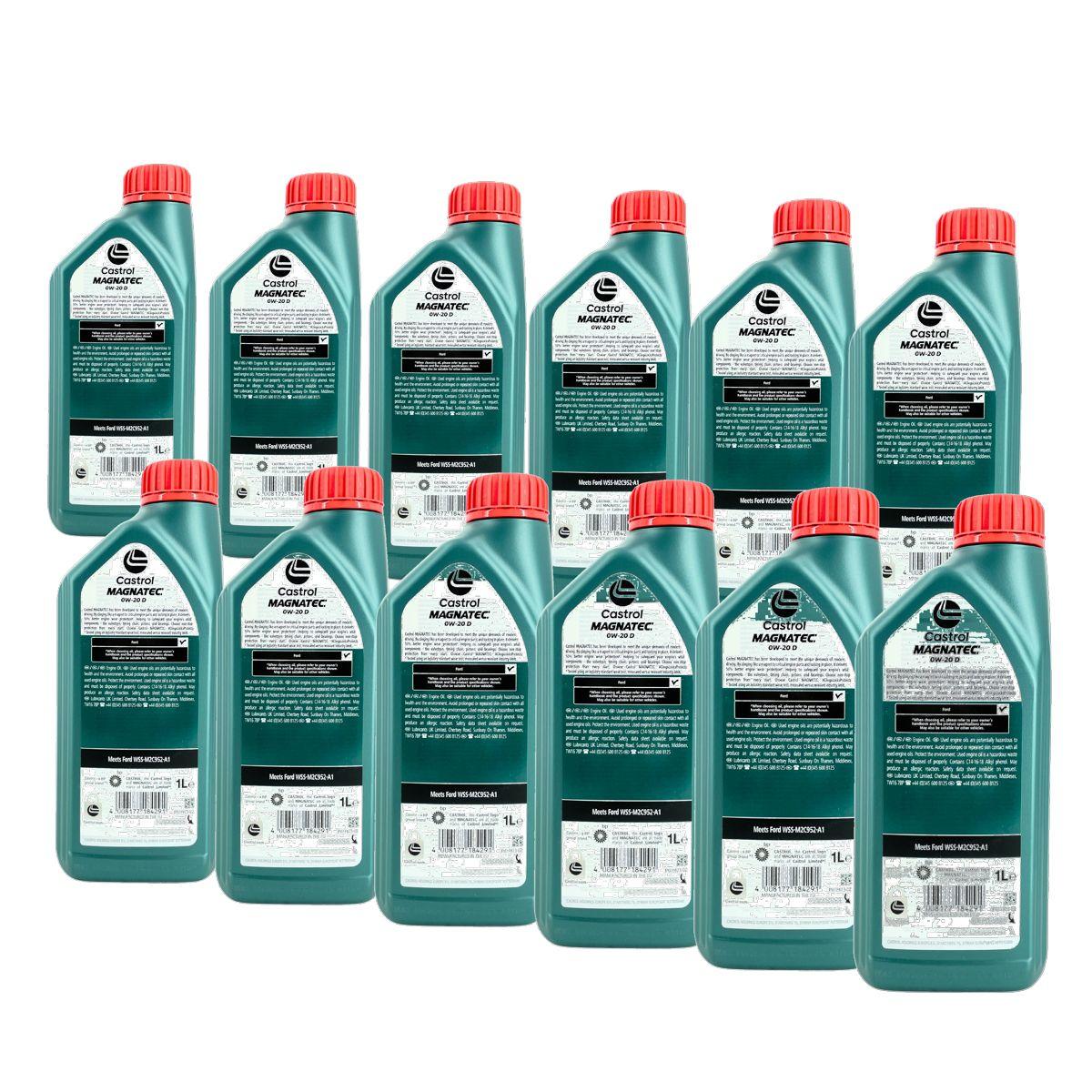 Castrol Magnatec Diesel 0W-20 12x1 Liter