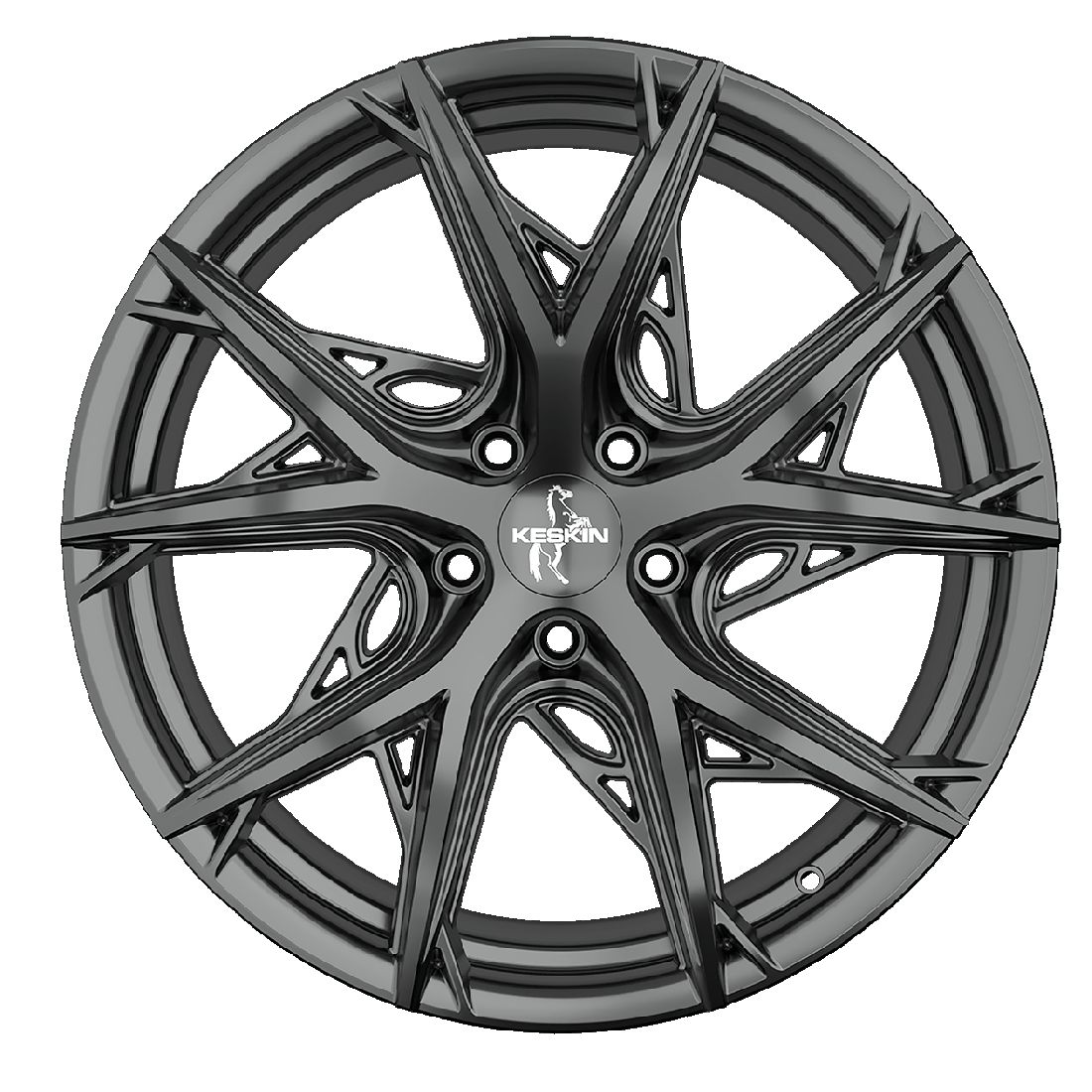 KESKIN WHEELS KT24C THUNDER palladium painted 8.5Jx19 5x114.3 ET35