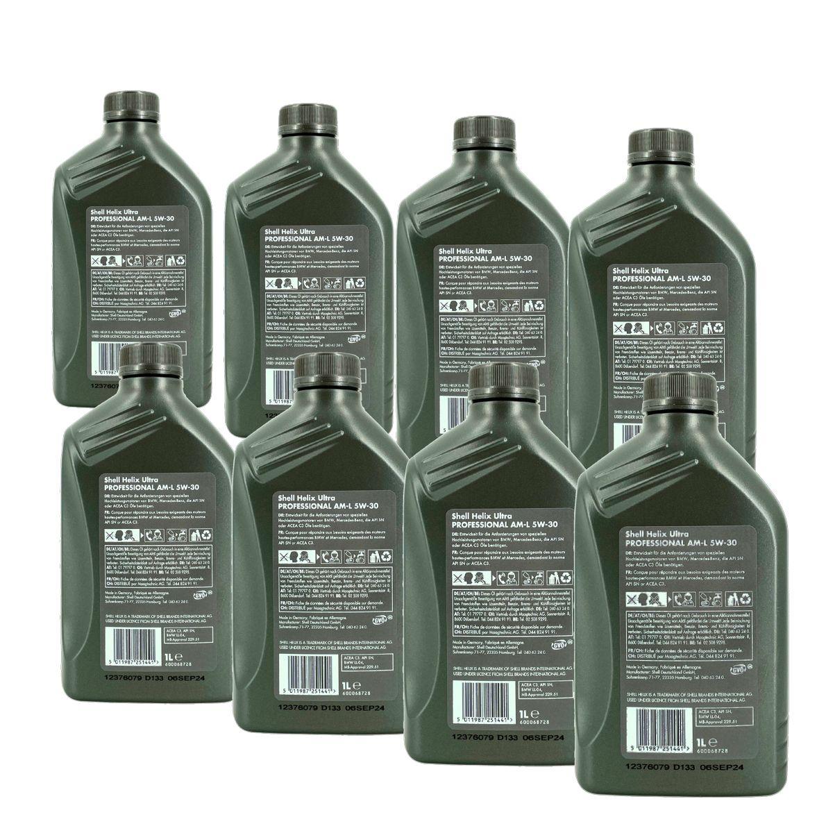 Shell Helix Ultra Professional AM-L 5W-30 8x1 Liter