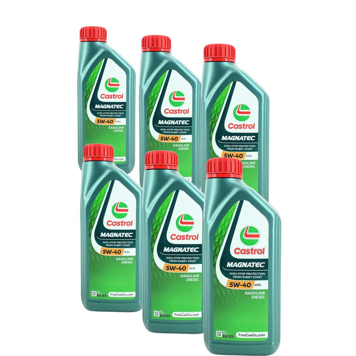 Castrol Magnatec 5W-40 A3/B4 6x1 Liter
