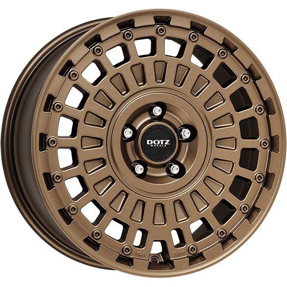 DOTZ TALARA BRONZE bronze matt 8.0Jx17 6x139.7 ET20