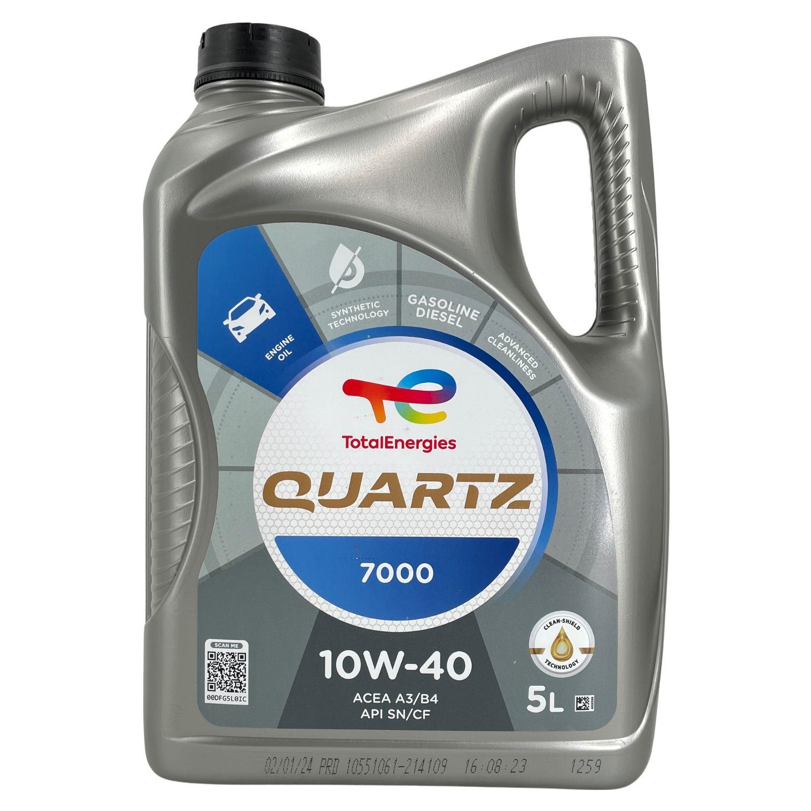 Total Quartz 7000 10W-40 5 Liter