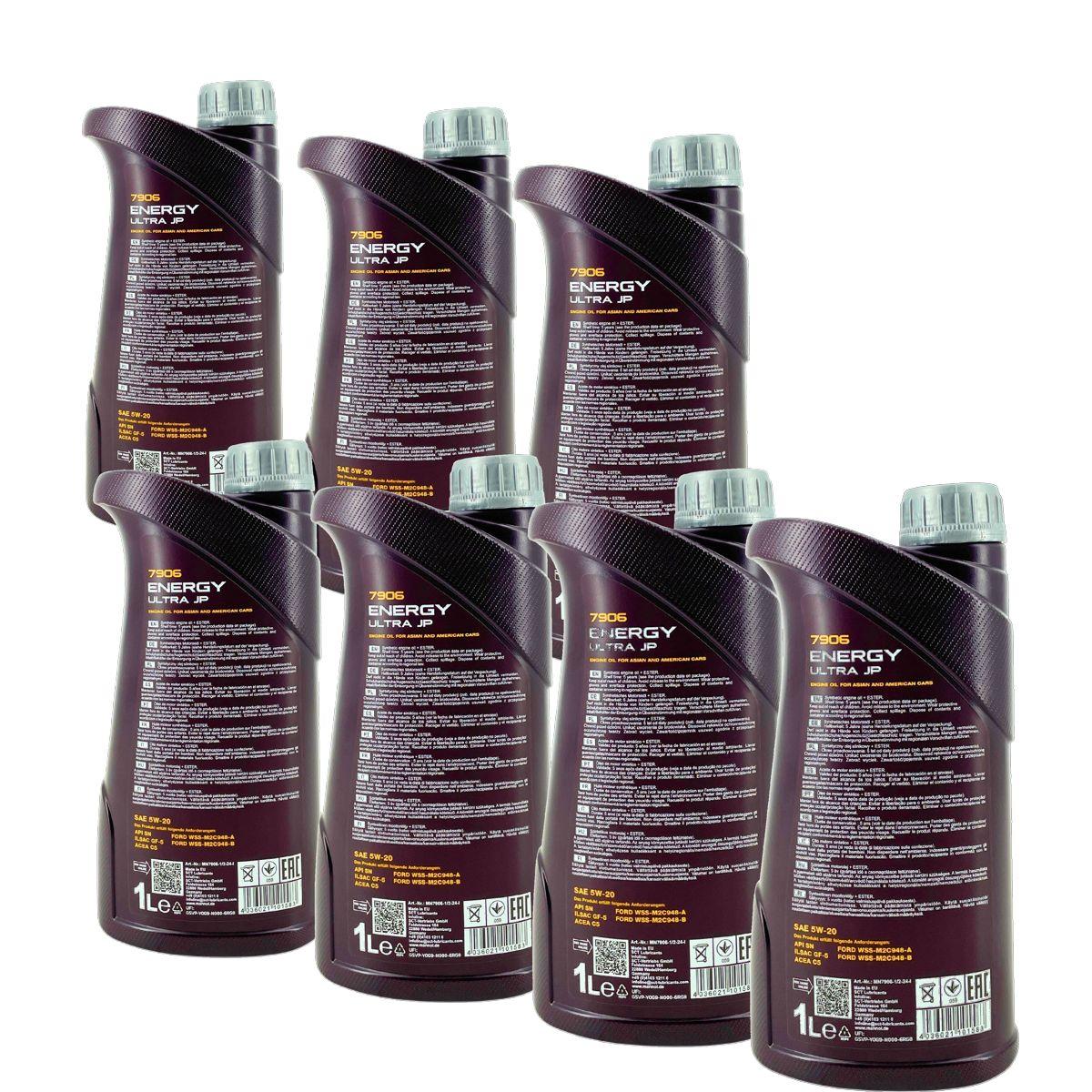Mannol Energy Ultra JP 5W-20 7x1 Liter