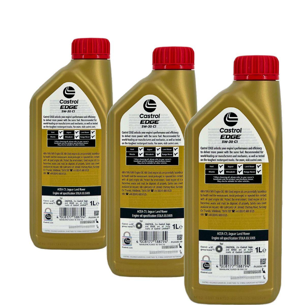 Castrol Edge 5W-30 C1 3x1 Liter
