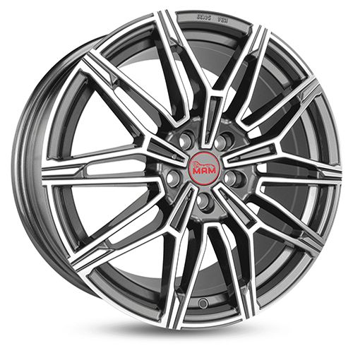 MAM WHEELS MAM B3 palladium front polished 8.5Jx19 5x120 ET35