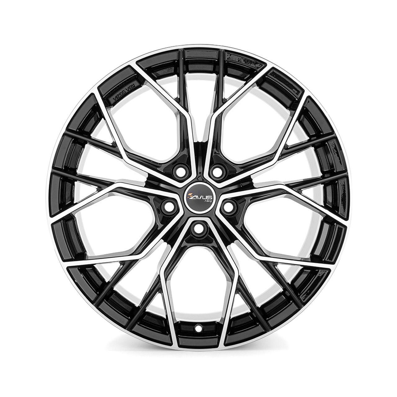 AVUS RACING AC-M10 black polished 8.5Jx20 5x112 ET40