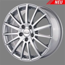 CMS C16-SR racingsilber 6.5Jx15 4x108 ET25