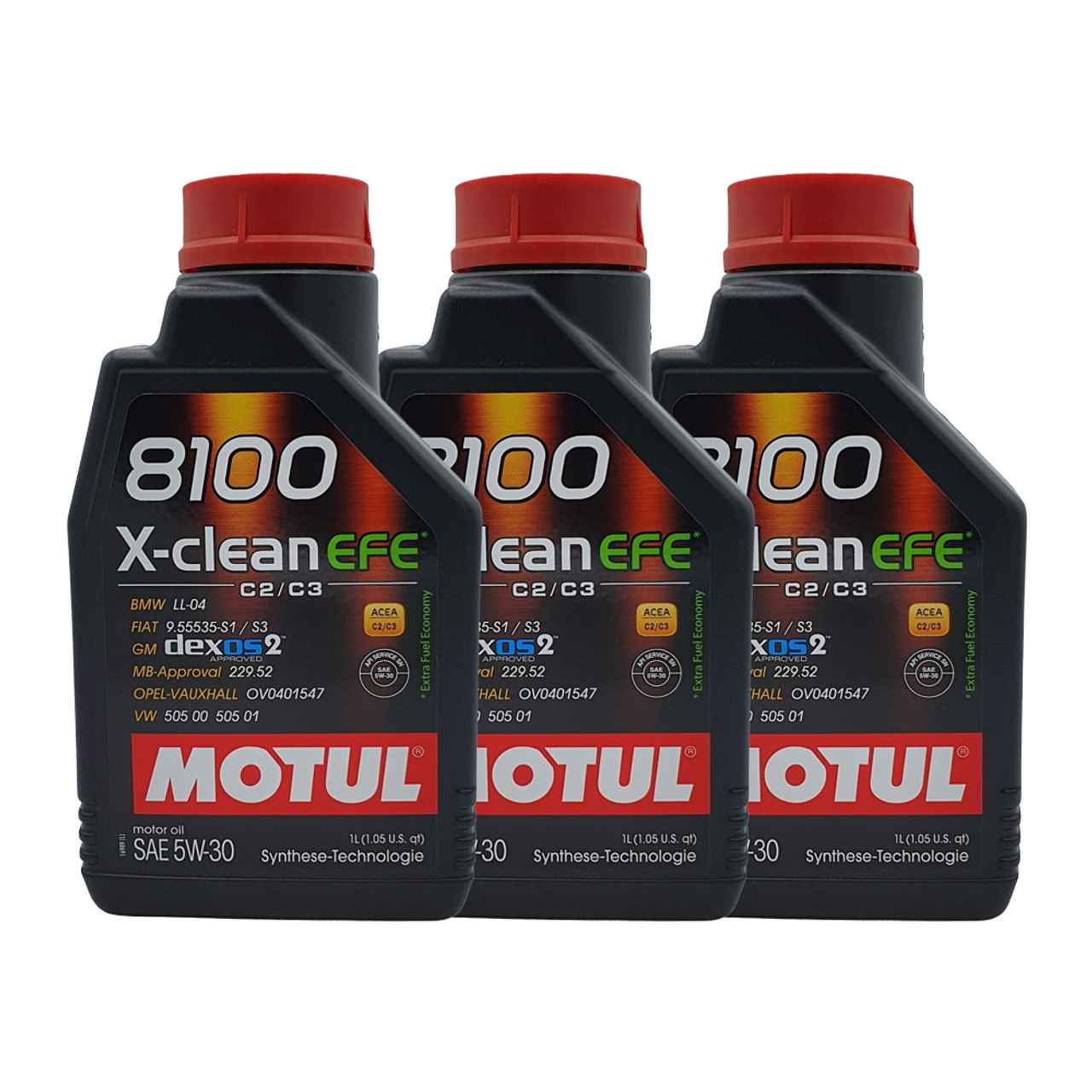 Motul 8100 X-clean EFE 5W-30 3x1 Liter