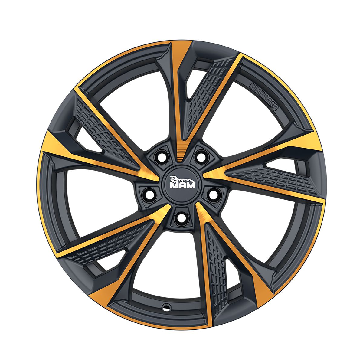 MAM WHEELS MAM RS6 matt black front copper 8.5Jx20 5x112 ET42
