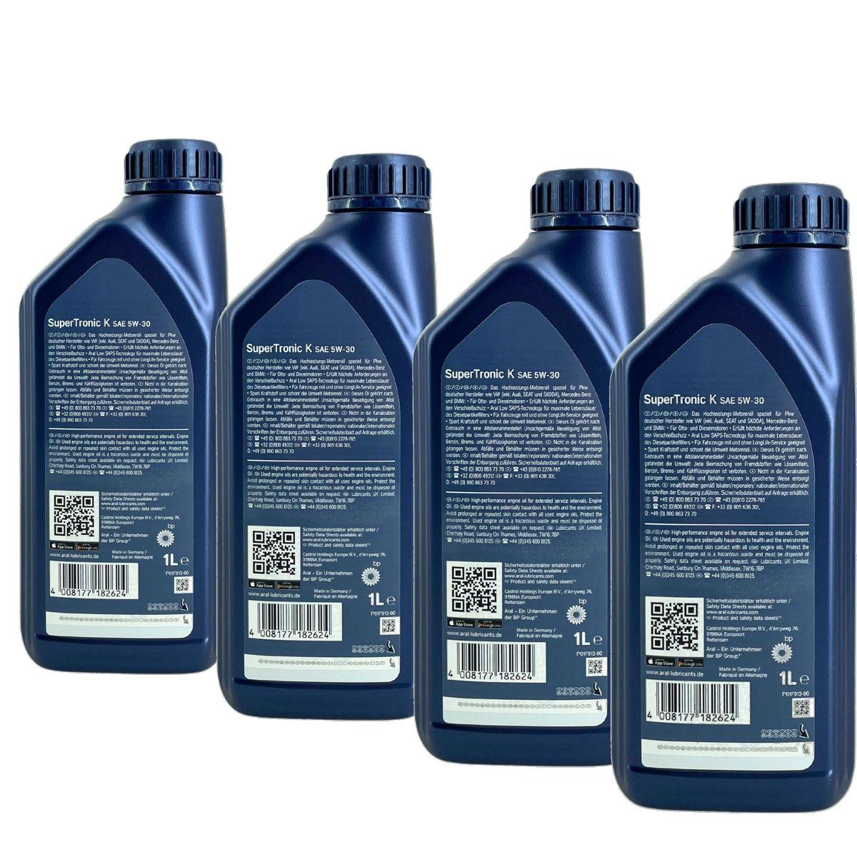 Aral SuperTronic K 5W-30 4x1 Liter