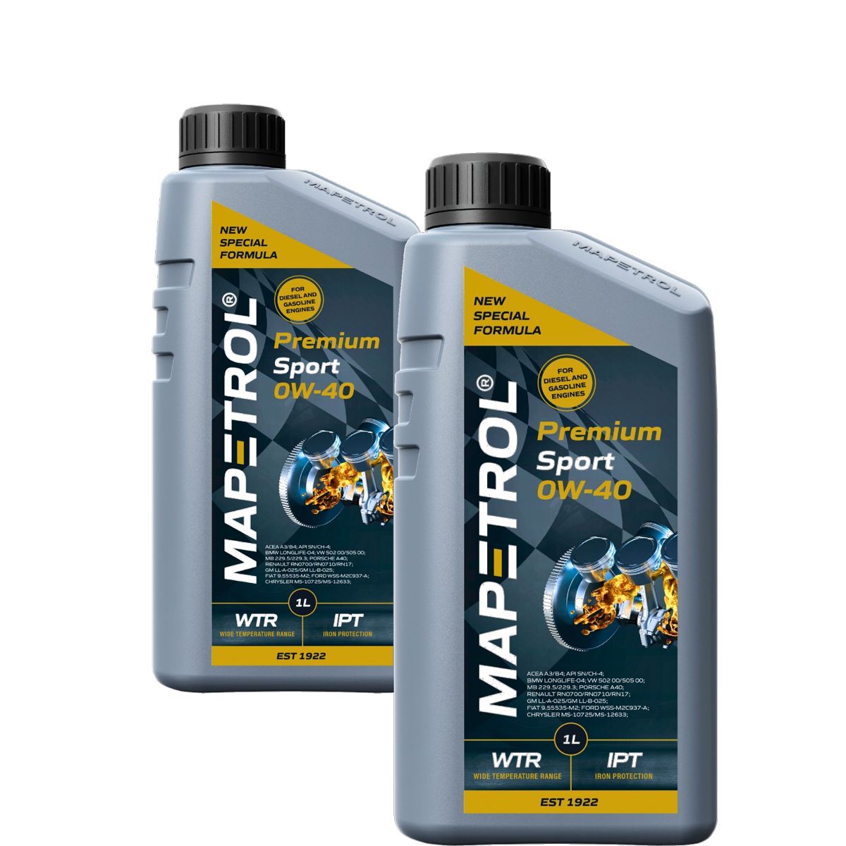 Mapetrol Premium Sport 0W-40 2x1 Liter