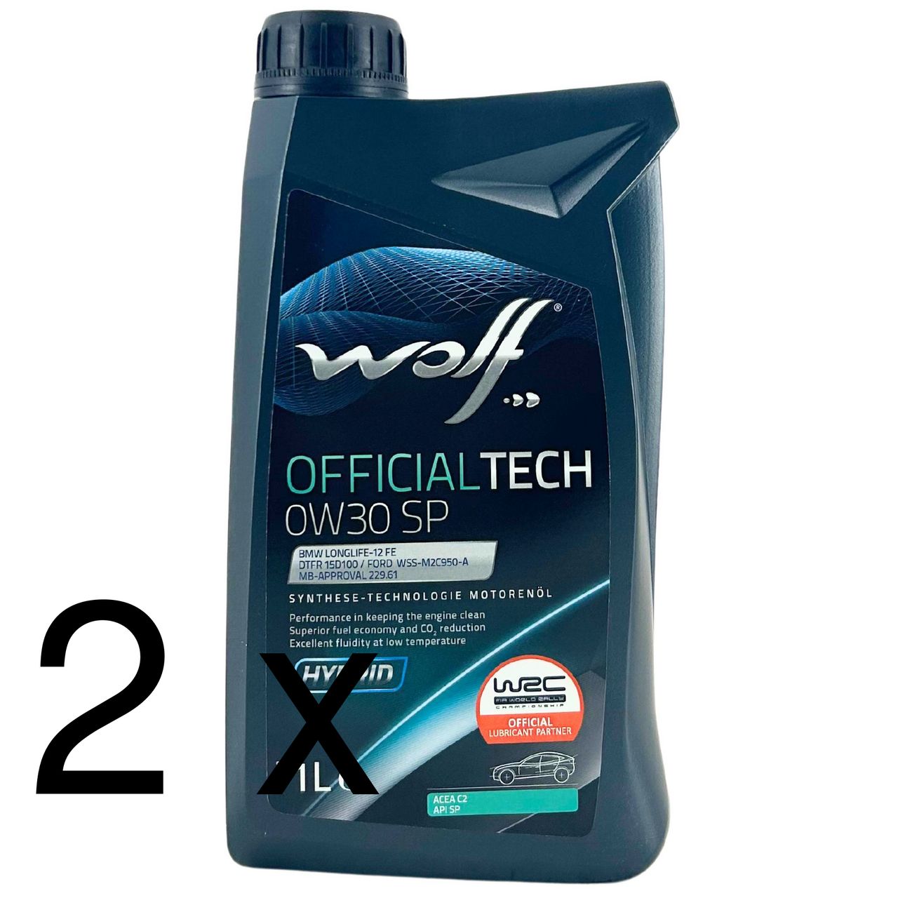 Wolf OfficialTech 0W-30 SP 2x1 Liter Wolf OfficialTech 0W-30 SP 2x1 Liter