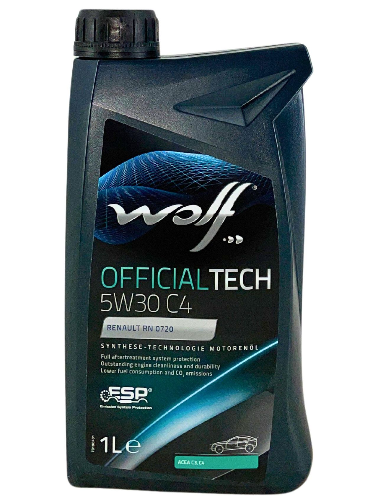 Wolf OfficialTech 5W-30 C4 1 Liter Wolf OfficialTech 5W-30 C4 1 Liter
