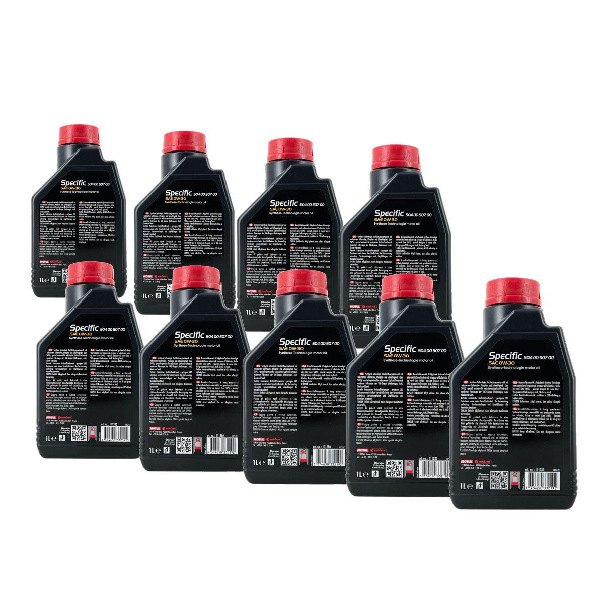 Motul Specific 504 00 - 507 00 0W-30 9x1 Liter