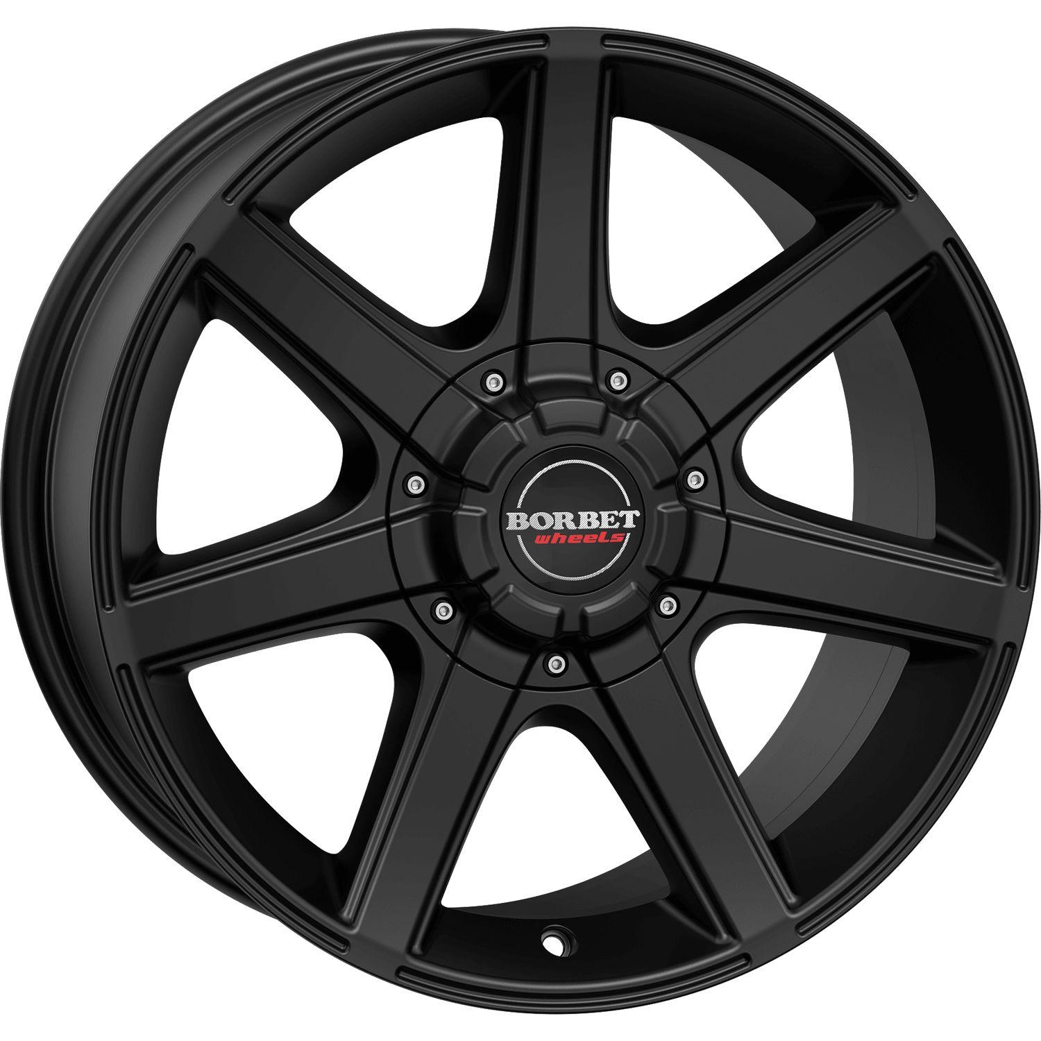 BORBET DESIGN CWE black matt 8.5Jx18 6x139.7 ET20