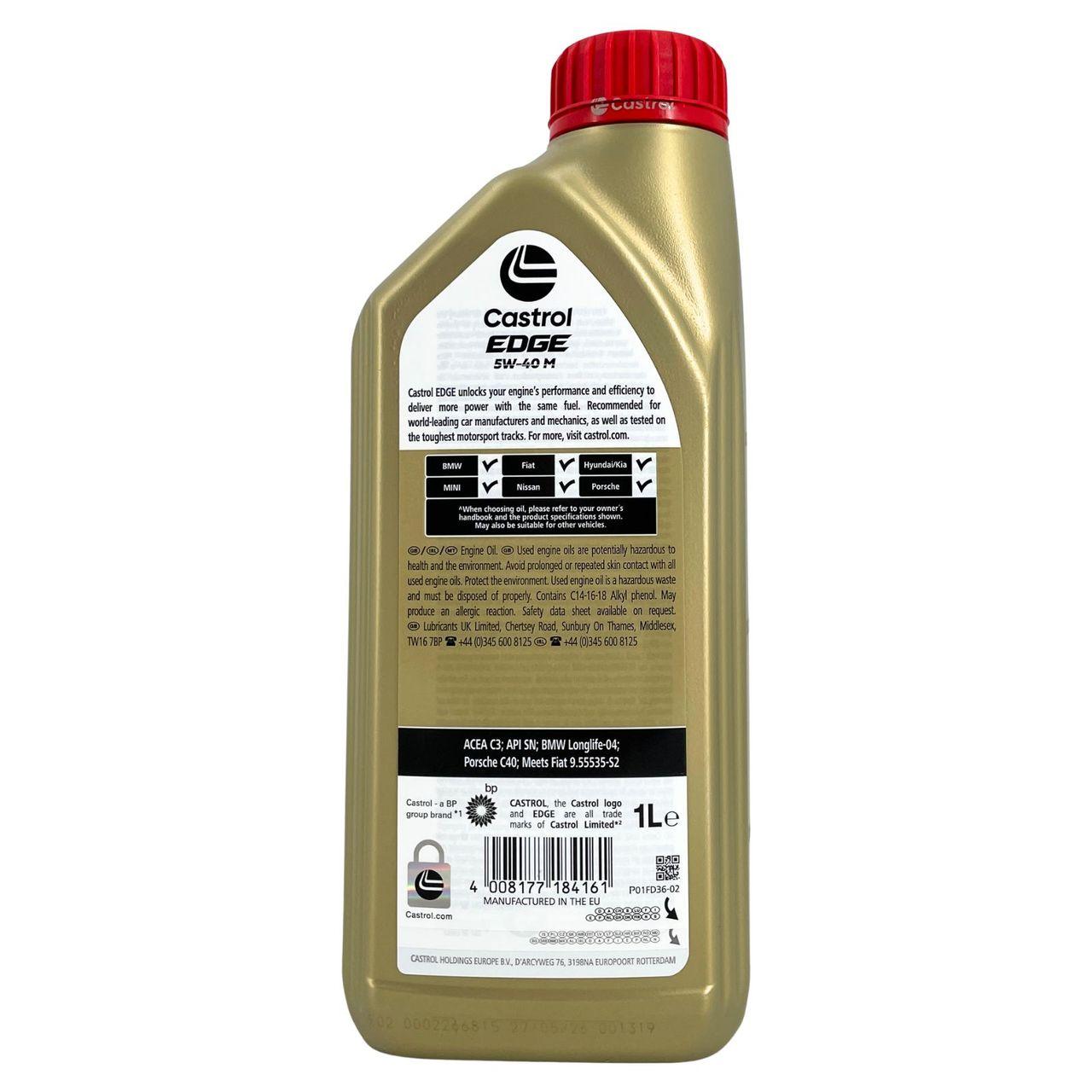 Castrol Edge 5W-40 M 1 Liter
