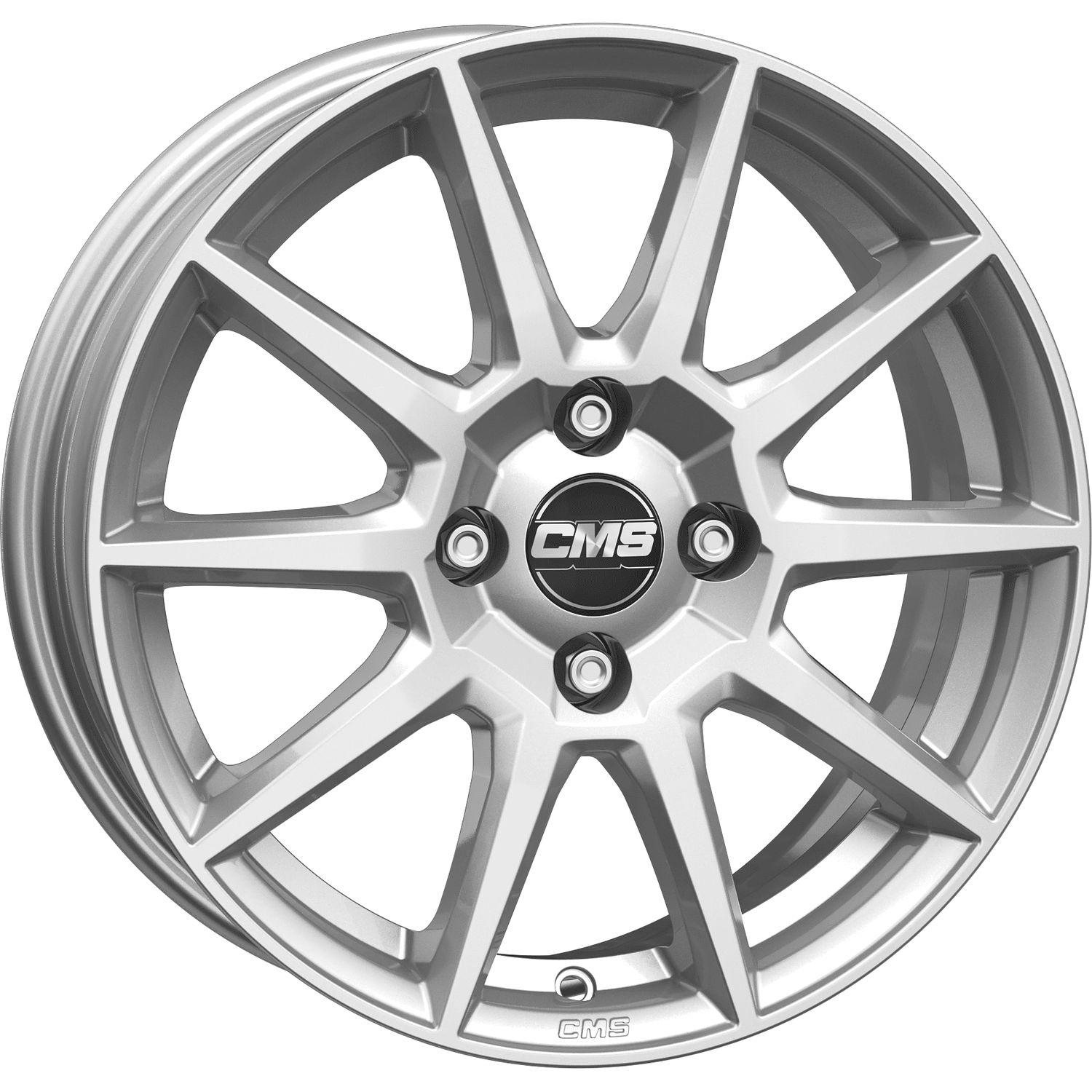 CMS C39-SR ECE racingsilber 6.5Jx16 4x100 ET48