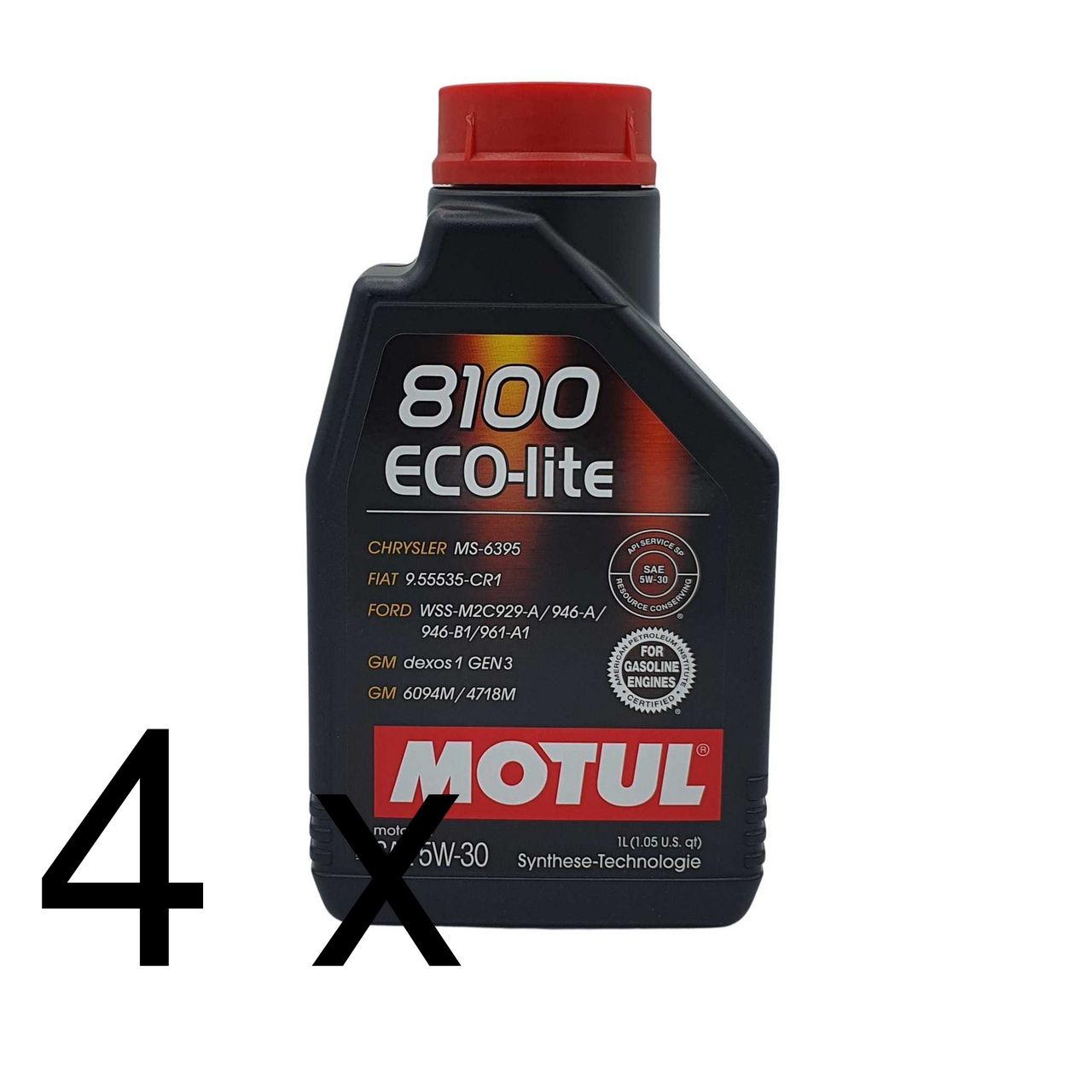 Motul 8100 Eco-lite 5W-30 4x1 Liter Motul 8100 Eco-lite 5W-30 4x1 Liter