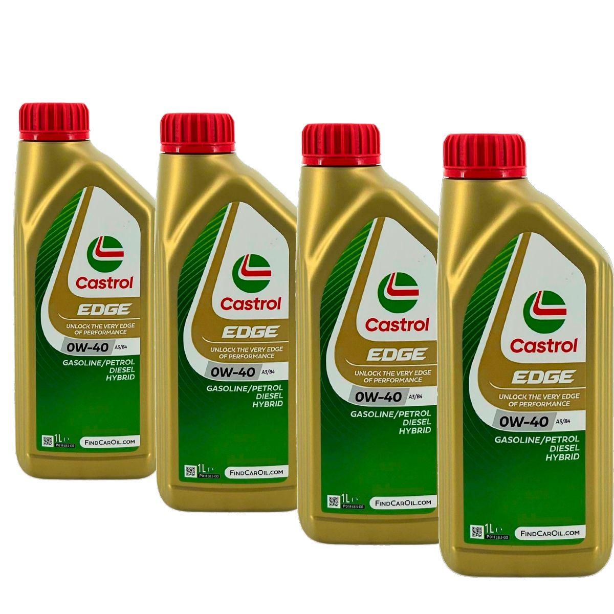 Castrol Edge 0W-40 A3/B4 4x1 Liter