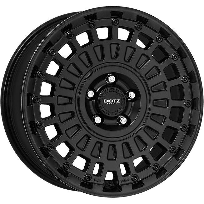 DOTZ TALARA BLACK black matt 8.0Jx18 5x120 ET45